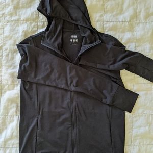 Uniqlo Airism Mesh Zip Up Hoodie